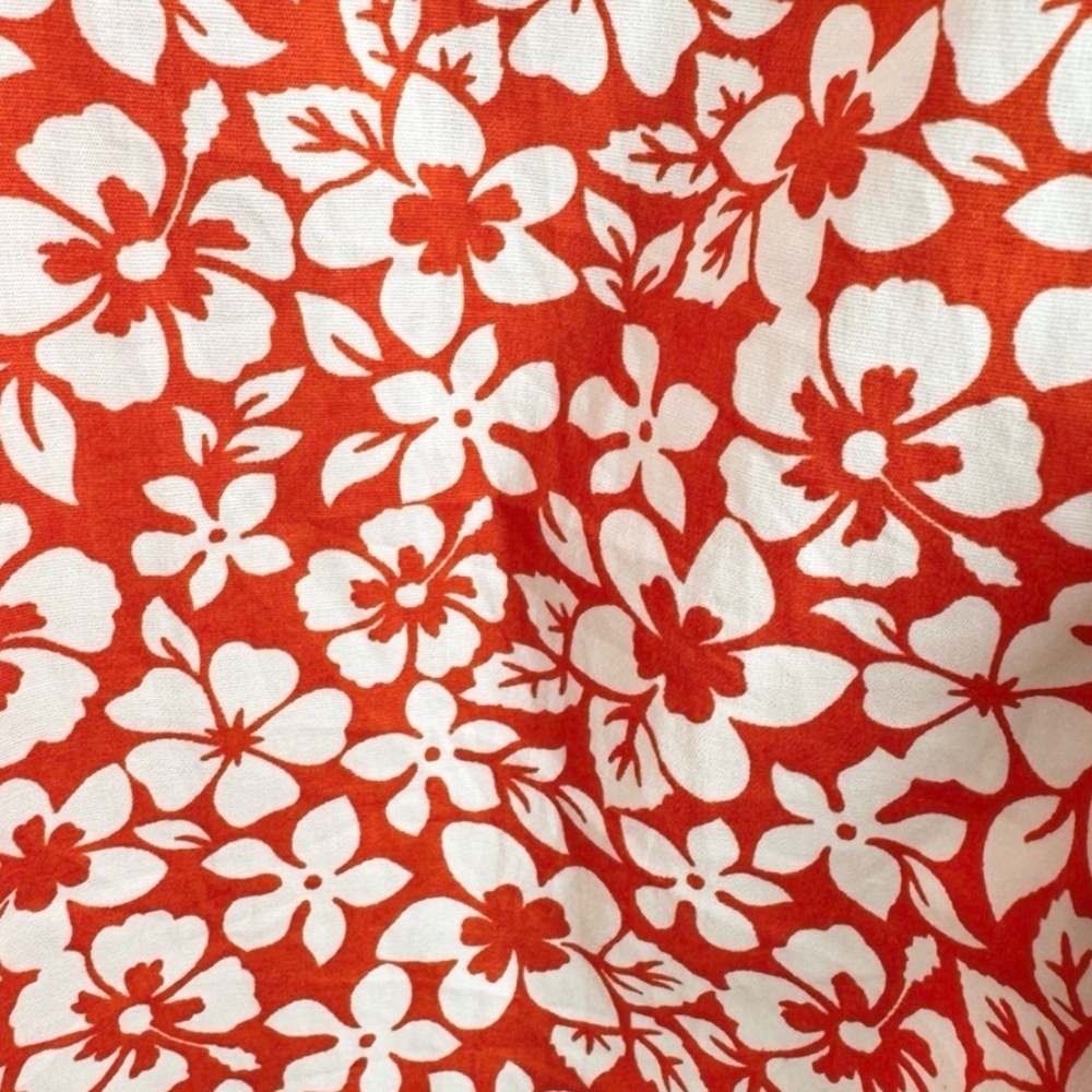 NWT Revolve NIA Open Back Smocked Floral Mini Dress Orange Size S - Picture 2 of 13